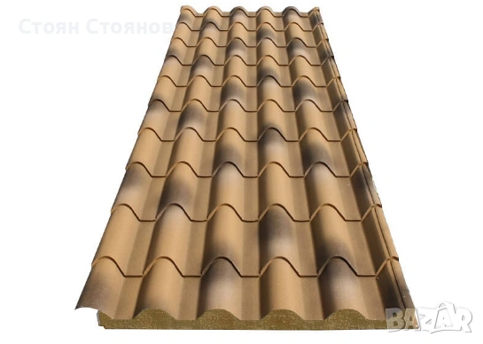 Покривни Термопанели тип Керемида – Всички Цветове и Дебелини на Склад!, снимка 3 - Строителни материали - 53888171