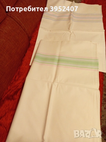 2 броя ленени долни чаршафа, снимка 2 - Спално бельо - 53584866