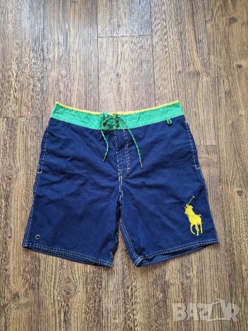 Страхотни мъжки къси шорти POLO RALPH LAUREN за плаж , размер М , снимка 1 - Бански - 46330037