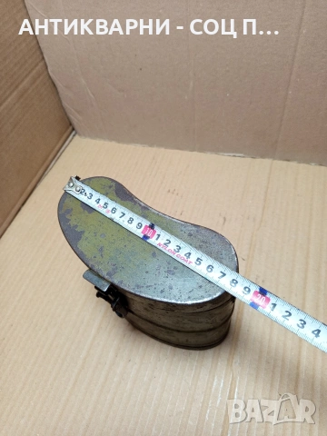 Соц Стара Метална Военна Кутия. НОМЕР 74., снимка 13 - Антикварни и старинни предмети - 53387405