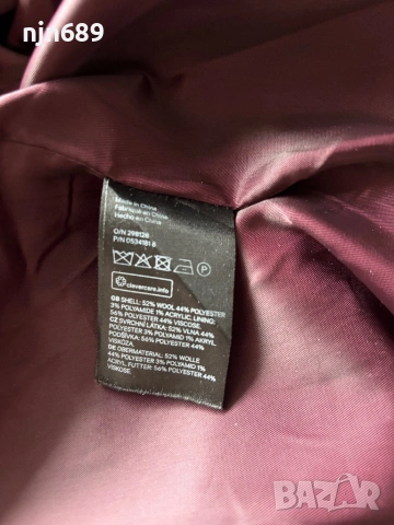 H&M палто от вълна, снимка 5 - Палта, манта - 53507156