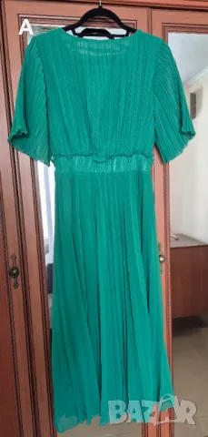 Миди плисирана рокля Zara, снимка 4 - Рокли - 50432333