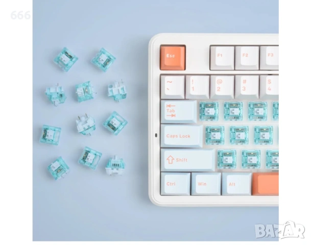 100 броя Механичен превключвател , снимка 3 - Друга електроника - 54031266