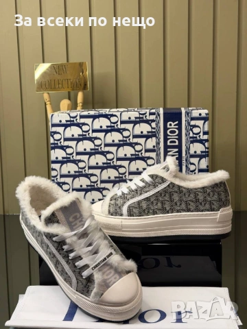 Christian Dior Дамски Меки И Топли Маратонки👟Дамски Спортни Обувки - Различни Цветове Код E1192, снимка 8 - Маратонки - 53240125