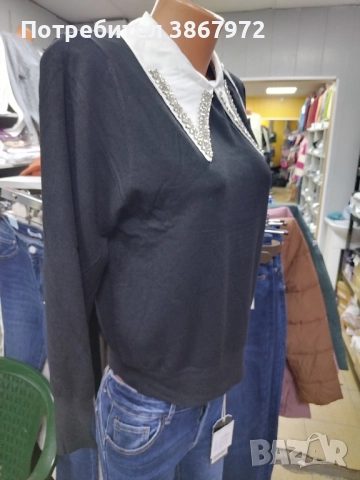 Дамска блуза ангора и Кашмир , снимка 3 - Блузи с дълъг ръкав и пуловери - 52563986