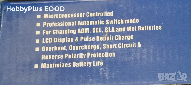 10А интелигентно автоматично зарядно за разлипнинтипове 12V акумулатори  , снимка 8 - Аксесоари и консумативи - 53371292