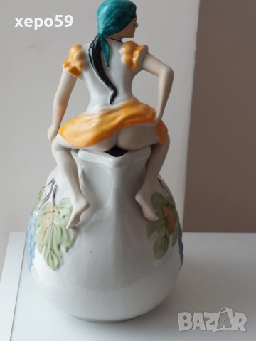 Много рядка авторсака порцеланова кана за вино-еротика/вместимост-1500-1800 мл., снимка 15 - Аксесоари за кухня - 52315765