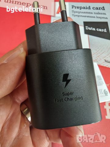 Samsung 25W оригинално зарядно type-c/type-c  Original Charger, снимка 8 - Резервни части за телефони - 46643589