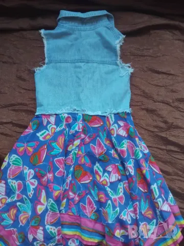 Детска Рокля за 9-10 годишна възраст, снимка 5 - Детски рокли и поли - 49830575