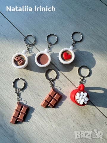 Ключодържатели с кафе и шоколад