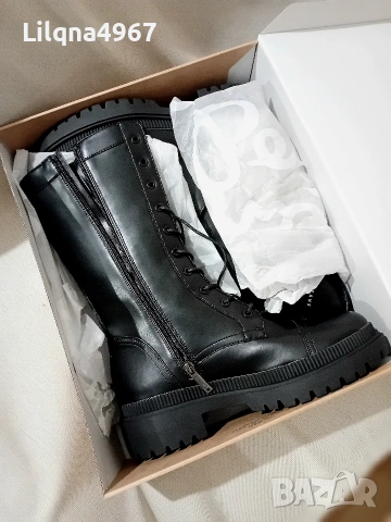 Ботуши PEPE JEANS Еко Кожа Размер 40, снимка 2 - Дамски ботуши - 53988969