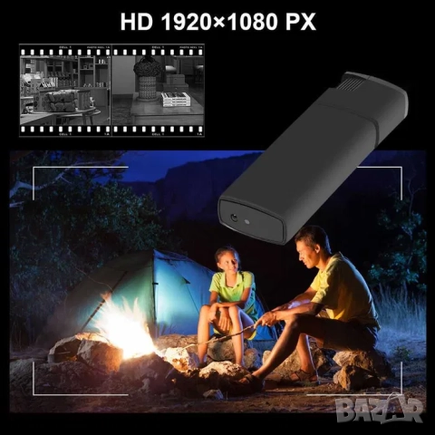 WIFI скрита камера в електрическа запалка, шпионска камера, снимка 8 - HD камери - 52197019