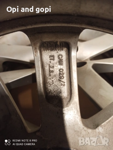 Алуминиеви джанти 17цола 4х100, снимка 4 - Гуми и джанти - 53862244