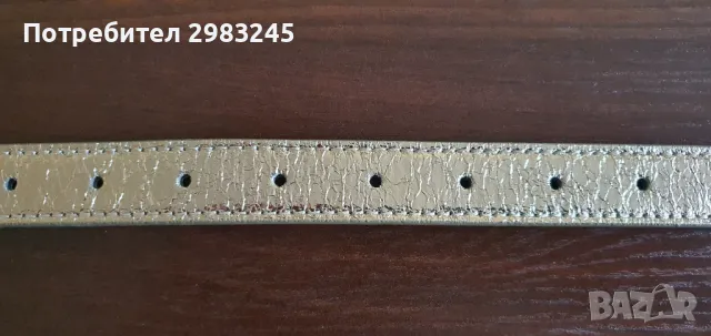 Дамски златист колан , снимка 3 - Колани - 49340908