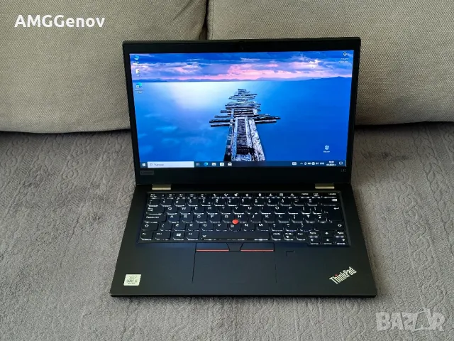 13.3’FHD IPS/Lenovo Thinkpad L13/i5-10210u/8GB Ram/256GB SSD Nvme, снимка 2 - Лаптопи за работа - 47183976