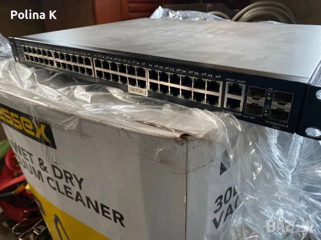 Cisco SF500-48P, снимка 2 - Суичове - 52406275