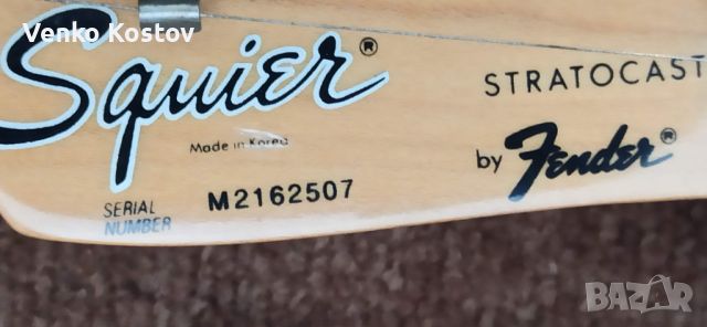 Squier by Fender, снимка 3 - Китари - 45190780