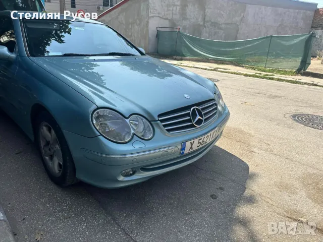 Mercedes-Benz CLK 240 170к.с  - цена 7 007 лв моля БЕЗ бартери / БЕЗ лизинг колата е перфектна техни, снимка 2 - Автомобили и джипове - 46980412