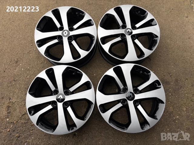 4 броя алуминиеви джанти за Renault Clio 16, снимка 3 - Гуми и джанти - 52884571