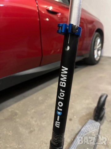 Micro x BMW Black Scooter, снимка 4 - Велосипеди - 52743156