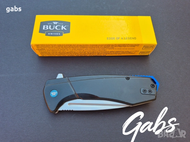 Сгъваем нож BUCK RUSKUS 713S, снимка 11 - Ножове - 53834212