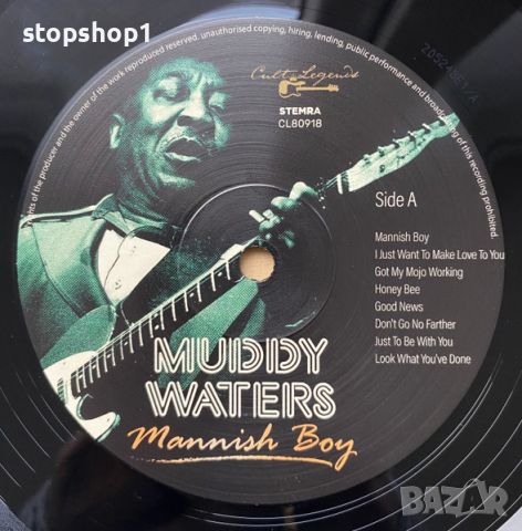 Нова плоча винил Muddy Waters Mannish Boy , снимка 4 - Грамофонни плочи - 46099221