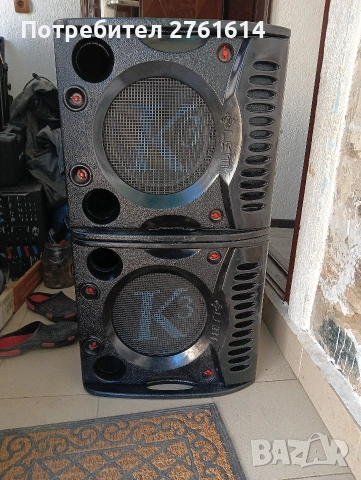 Тонколони LEM 12 със кросовар 350 вата едната