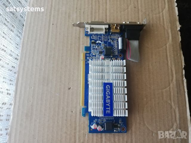 Видео карта NVidia GeForce Gigabyte N210SL HDMI 1024MB GDDR3 64bit PCI-E, снимка 6 - Видеокарти - 46408312