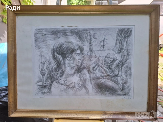 Петър Чуховски - графика