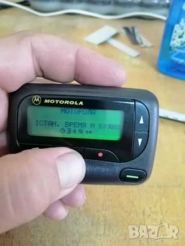 Ретро, пейджър MOTOROLA Scriptor LX4, снимка 4 - Друга електроника - 46578157