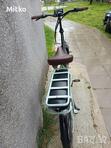 28 цола електрически алуминиев велосипед с 3 скорости усилени капли амортисьои преден , снимка 8 - Велосипеди - 54058384