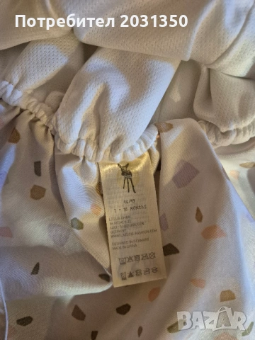 детска лятна шапка с козирка на точки Maximo с UPF80 номер 46-49, снимка 3 - Бебешки шапки - 53523177