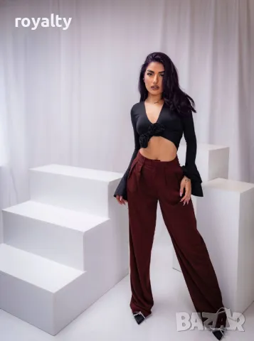 Бордо дамски панталон 