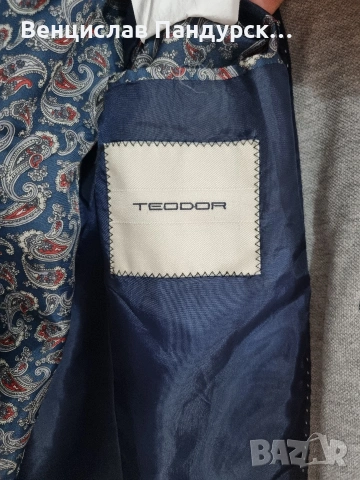 Сако Teodor, снимка 2 - Сака - 53690245