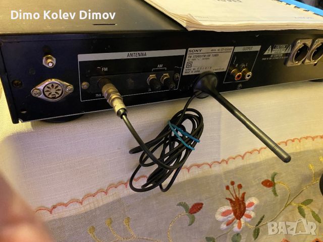 SONY TUNER 505 ES Радио, Тунер, снимка 9 - Ресийвъри, усилватели, смесителни пултове - 45386126