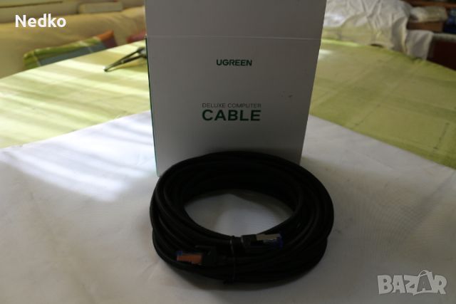Лан кабел-5метра, снимка 1 - Кабели и адаптери - 45423287