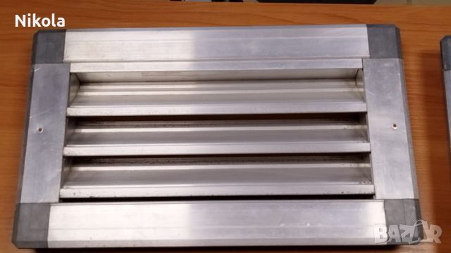 Алуминиев дифузьор / дифузер - решетка за въздуховод 2бр, снимка 6 - Строителни материали - 46142731
