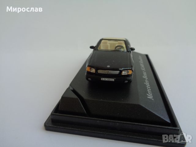  SCHUCO 1:87 H0 MERCEDES BENZ SL 600 КОЛИЧКА МОДЕЛ , снимка 3 - Колекции - 46218679