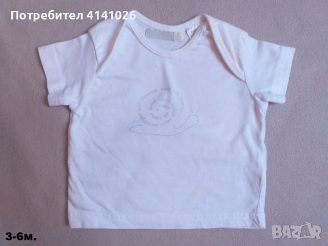 Бебешки блузи с къс и дълъг ръкав / различни модели и размери, снимка 8 - Бебешки блузки - 46383766