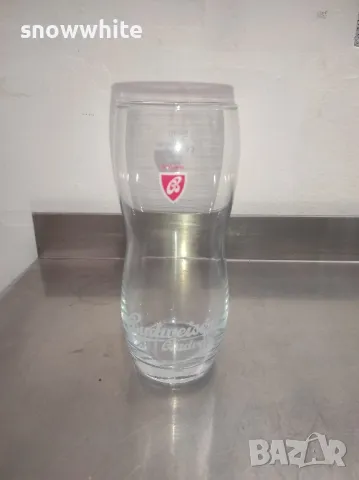 Чисто нови чаши за бира Будвайзер - 500 мл 