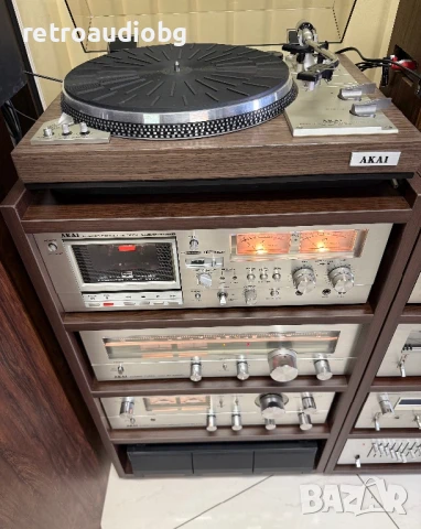 🔊Топ ретро аудио сет - система AKAI AM-2450, AT-2450L, GXC-750D, AP-206C🔊, снимка 2 - Аудиосистеми - 50210870