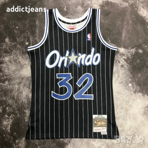 Мъжки потник Mitchell&Ness Shaquille O'neal Orlando Magic season 1994-95 размер XL , XXL, снимка 3 - Спортни дрехи, екипи - 49174923