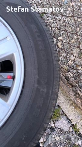 4 джанти с зимни гуми за Тракс , Мока , снимка 3 - Гуми и джанти - 53830487