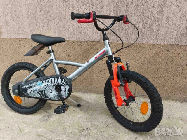 Детски велосипед 16 цола Btwin с преден амортисьор
