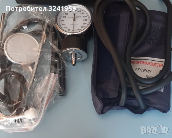 Механичен (анероиден) апарат за измерване на кръвно налягане., снимка 12 - Уреди за диагностика - 45840159