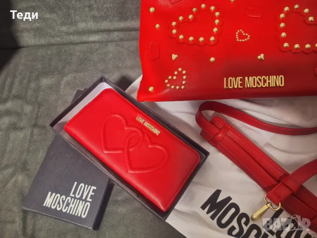 Moschino,guess чанта портмоне маратонки 39н, снимка 2 - Чанти - 48621694