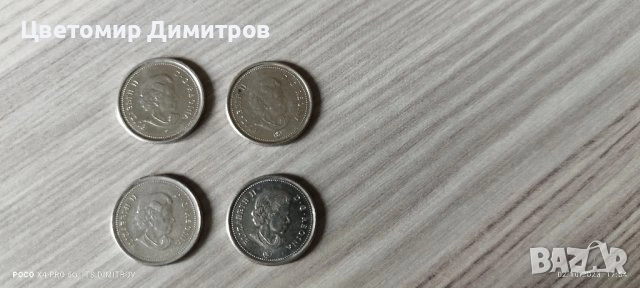 5, 10, 25 цента (монети от Канада), снимка 9 - Нумизматика и бонистика - 42413219