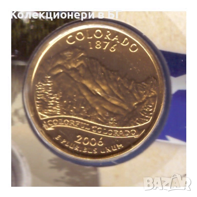 НУМИЗМАТИЧЕН ПЛИК С МОНЕТА ОТ 25 ЦЕНТА - САЩ, снимка 2 - Нумизматика и бонистика - 53062328