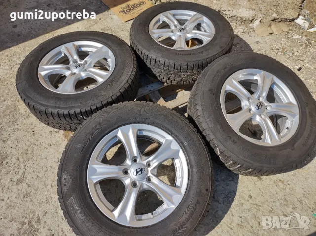 16 джанти 5х114,3 Hyundai IX35 Tucson 6,5J et45 Kumho 215/70/16, снимка 6 - Гуми и джанти - 47020914