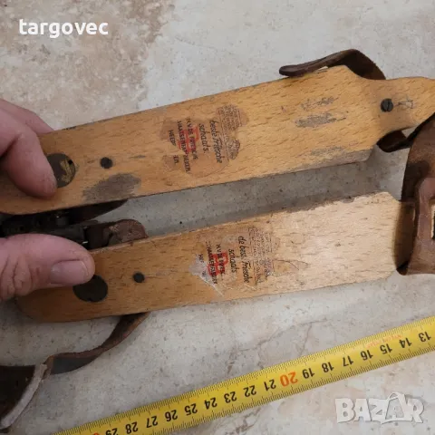 старинни скандинавски кънки за лед, снимка 2 - Антикварни и старинни предмети - 50062385